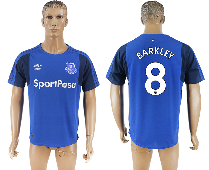 2017-2018 Everton BARKLEY #8 FOOTBALL JERSEY