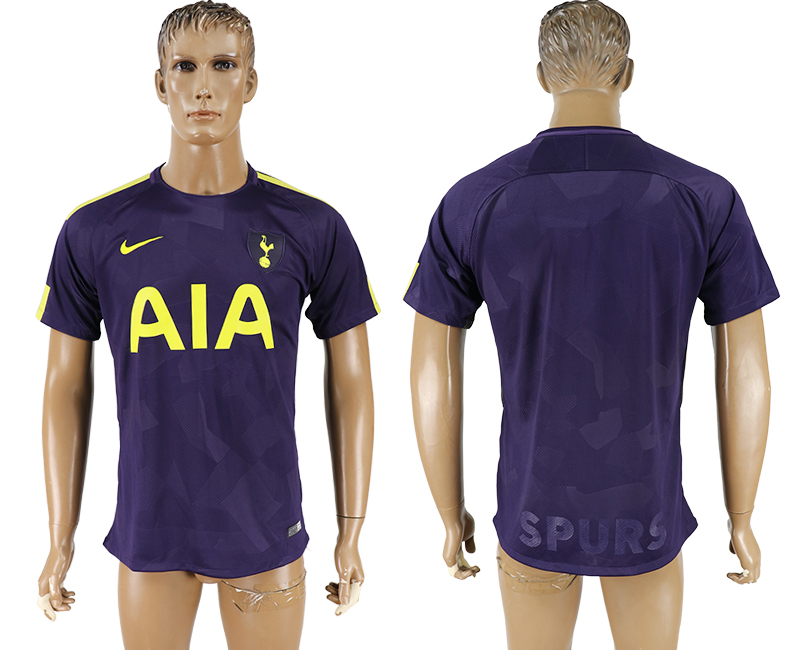 2017-2018 Tottenham Hotspur Football Club   football jersey purp