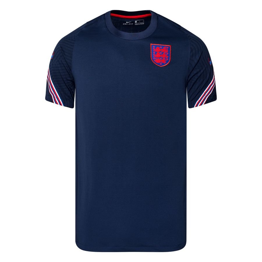 England Training T-Shirt Tracksuit Breathe Strike EURO 2020 - Midnight Navy/Challenge Red