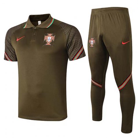 Maillot Polo Portugal 2020-21 brown