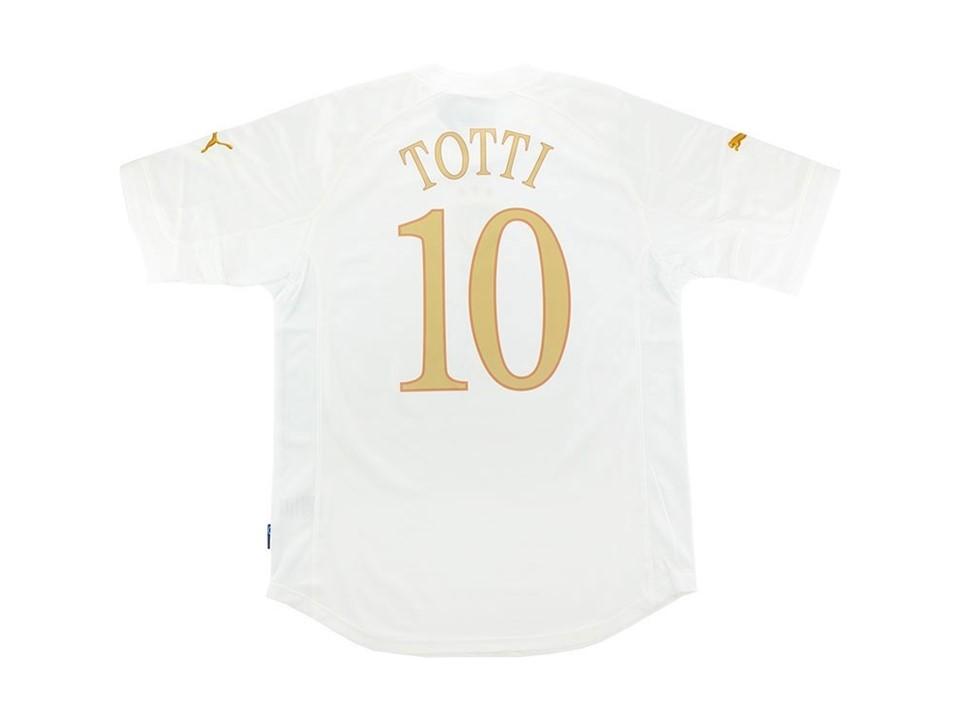 Italy 2004 Totti 10 Away Jersey