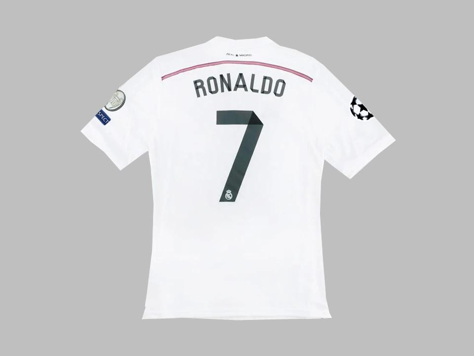 Real Madrid 2014 2015 Ronaldo 7 Home Shirt
